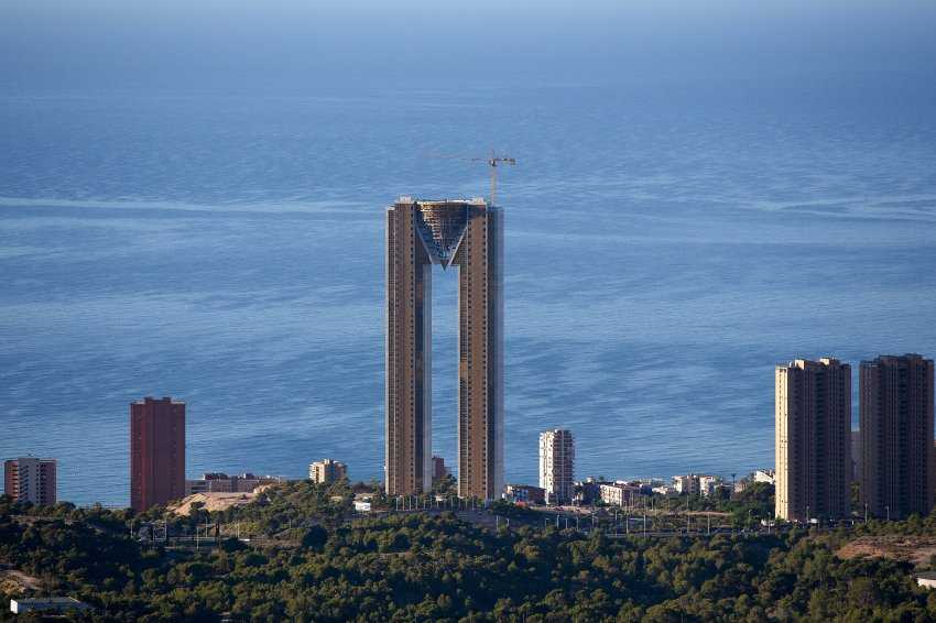 The InTempo Towers In Benidorm Remain Half Built Due To The Faltering Spanish Economy