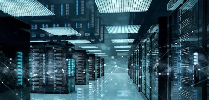 Connection,Network,In,Dark,Servers,Data,Center,Room,Storage,Systems