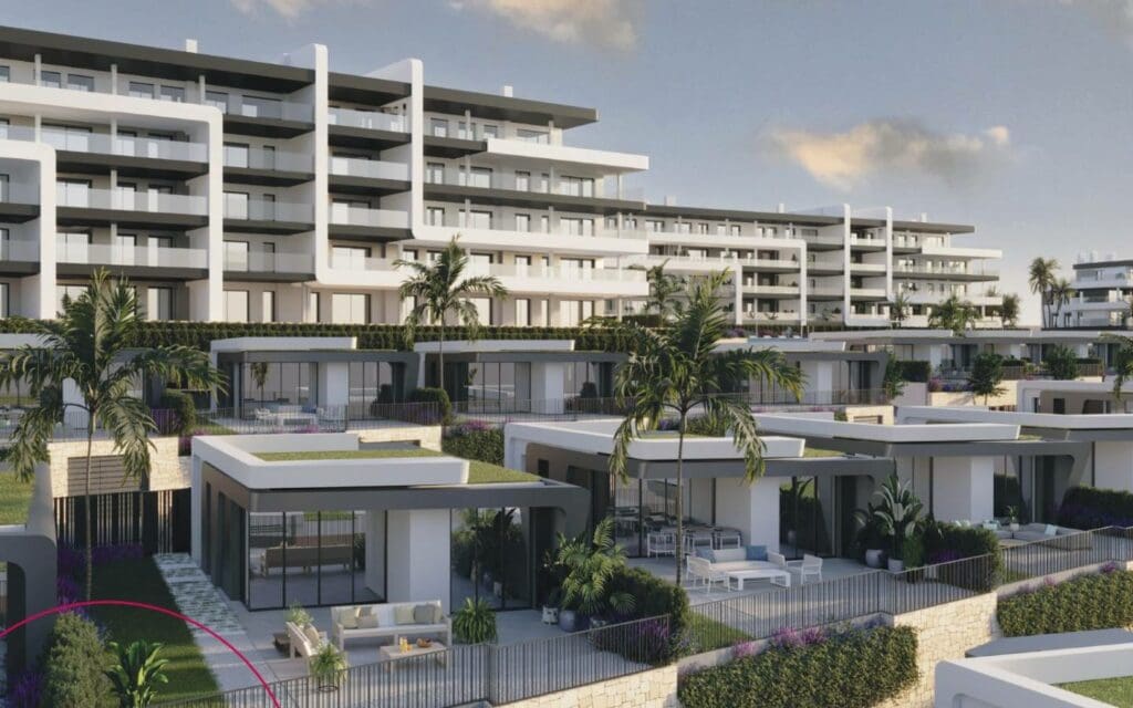 Villas de nouvelle construction en bord de golf et vue mer Alicante
