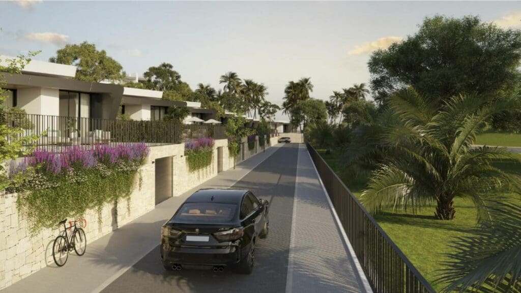 Villas de nouvelle construction en bord de golf et vue mer Alicante
