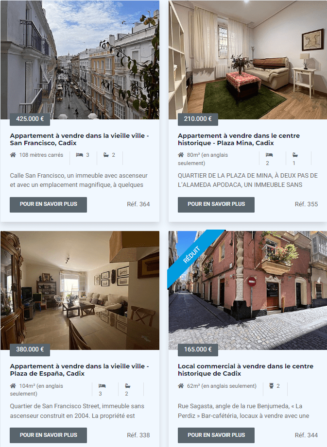 Olga Tey Real Estate Agency, votre agence immobilière de confiance à Cadix